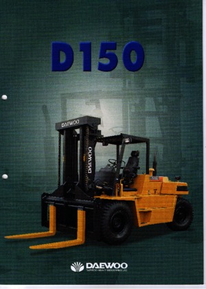 Dizelski viljuškari Doosan D 150