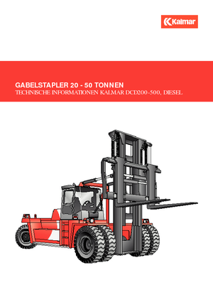 Dizelski viljuškari Kalmar DCD370-12