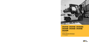 Dizelski viljuškari Caterpillar DP25N