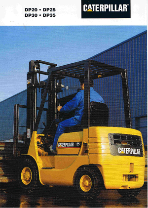 Dizelski viljuškari Caterpillar DP 25