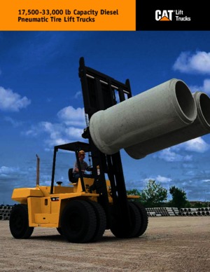 Dizelski viljuškari Caterpillar DP80