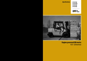 Dizelski viljuškari Caterpillar DP40K