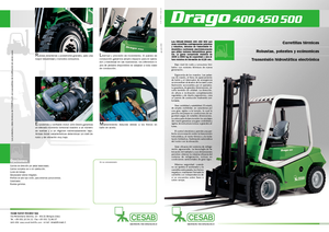 Dizelski viljuškari Cesab Drago 400