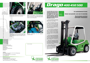 Dizelski viljuškari Cesab Drago 400