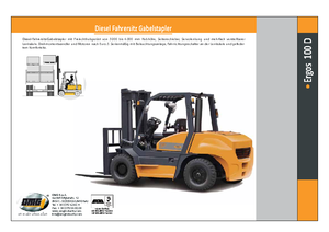 Dizelski viljuškari OMG Ergos 100 D