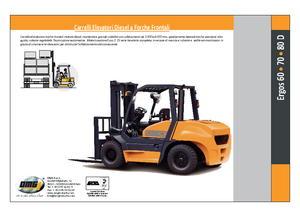 Dizelski viljuškari OMG Ergos 70 D