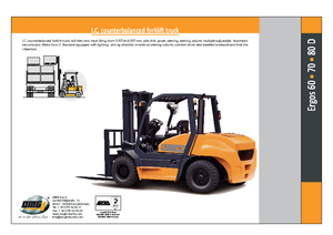 Dizelski viljuškari OMG Ergos 70 D