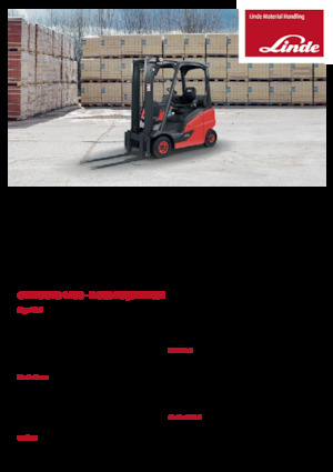 LPG viljuškari Linde H50T EVO