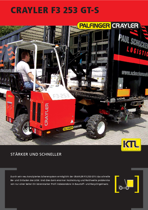 Dizelski viličari montirani na kamione Palfinger F3 253 GT-S