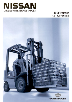 Dizelski viljuškari Nissan FD 01 A 18 Q