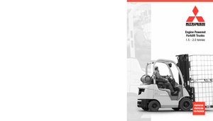 Dizelski viljuškari Mitsubishi FD20CN