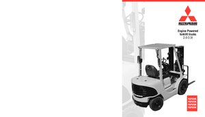 Dizelski viljuškari Mitsubishi FD 30 K