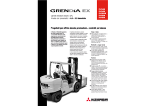 Dizelski viljuškari Mitsubishi FD 40 N