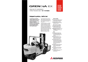 Dizelski viljuškari Mitsubishi FD 40 N