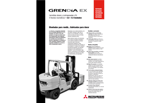 Dizelski viljuškari Mitsubishi FD 40 N