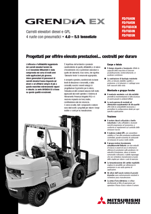 Dizelski viljuškari Mitsubishi FD 50 CN