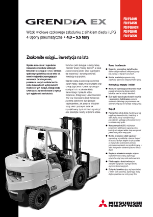 Dizelski viljuškari Mitsubishi FD 50 CN