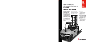 Dizelski viljuškari Mitsubishi FD100N