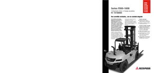 Dizelski viljuškari Mitsubishi FD100N