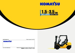 Dizelski viljuškari Komatsu FD 30 T 14