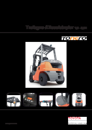 Dizelski viljuškari Toyota 52-8 FDJF 35 