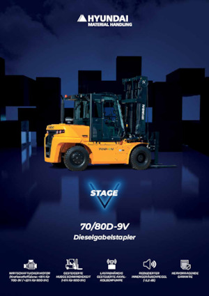 Dizelski viljuškari Hyundai 70D-9V