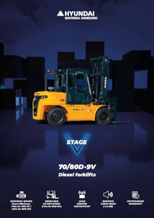 Dizelski viljuškari Hyundai 70D-9V