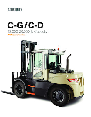 Dizelski viljuškari Crown CD80S-7