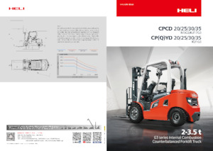 Dizelski viljuškari Heli CPCD25