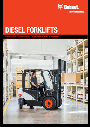 Dizelski viljuškari Bobcat D25S-7