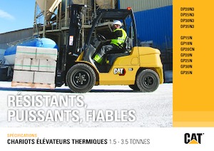 Dizelski viljuškari Caterpillar DP25N3