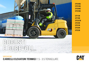 Dizelski viljuškari Caterpillar DP25N3