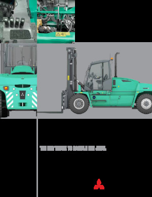 Dizelski viljuškari Mitsubishi FD160L6P