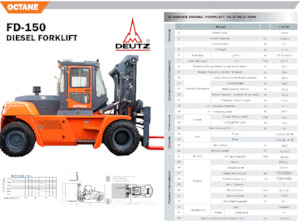 Dizelski viljuškari OCTANE FD150