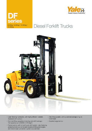 Dizelski viljuškari Yale GDP100DF