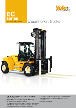 Dizelski viljuškari Yale GDP 160EC12