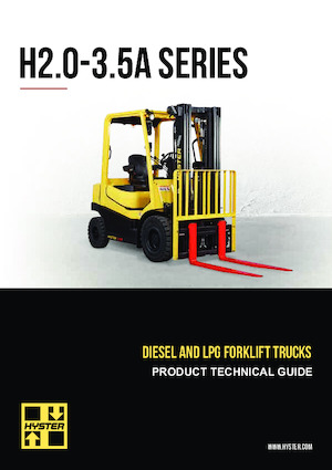 Dizelski viljuškari Hyster H2.5A