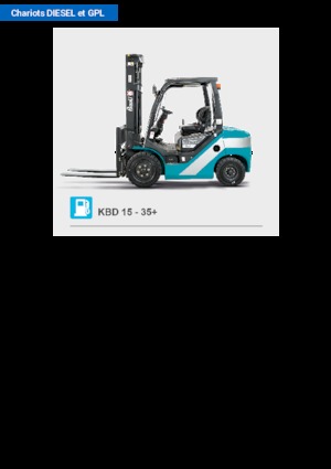 Dizelski viljuškari Baoli KBD 25+