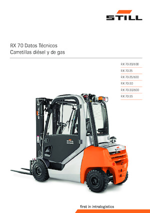 Dizelski viljuškari Still RX 70-30/600