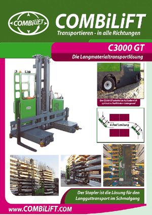 Električni višesmjerni viličari Combi-Lift C 3000 GT