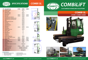 Dizelski bočni utovarivači Combi-Lift C 5000 SL