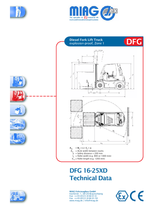 Diesel viličari zaštićeni od eksplozije Miag DFG 35 XD