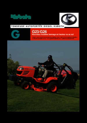 Prednje kuke za komunalne traktore Kubota G 26 LD