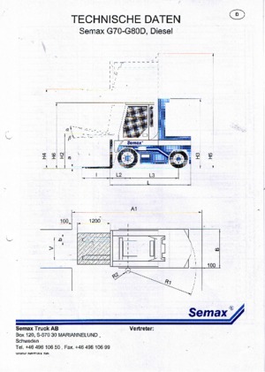 Teleskopski utovarivači Semax G 70 L-D