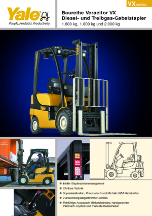 Dizelski viljuškari Yale GDP 20VX