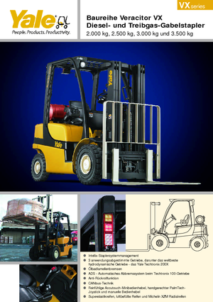 Dizelski viljuškari Yale GDP 25VX