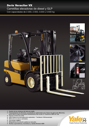 Dizelski viljuškari Yale GDP 25VX