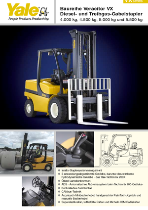Dizelski viljuškari Yale GDP 50 VX