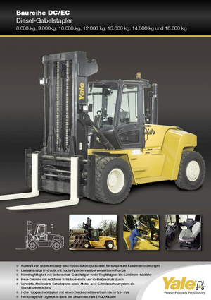 Dizelski viljuškari Yale GDP 80 DC