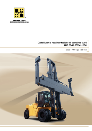 Dizelski viljuškari Hyster H10.00XM 12EC